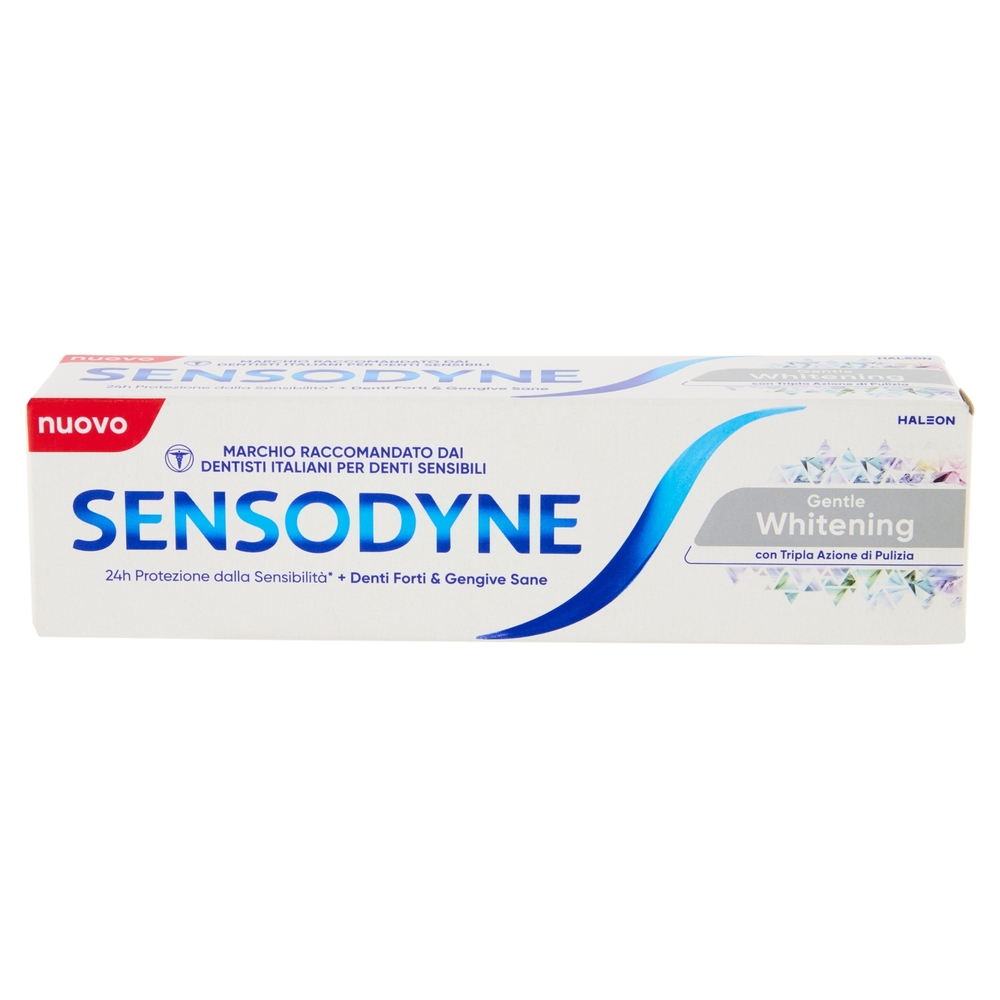 Sensodyne Dentifricio Gentle Whitening per Denti Sensibili, Effetto Sbiancante 75 ml